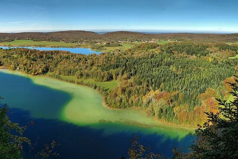 Les quatre lacs vus depuis le belvédère
