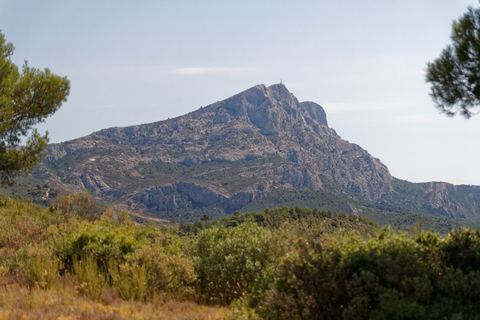 La crête de Sainte-Victoire vue depuis Le Tholonet