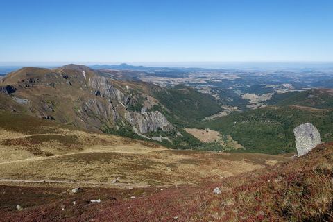 La vallée de Chaudefour vue d'en haut
