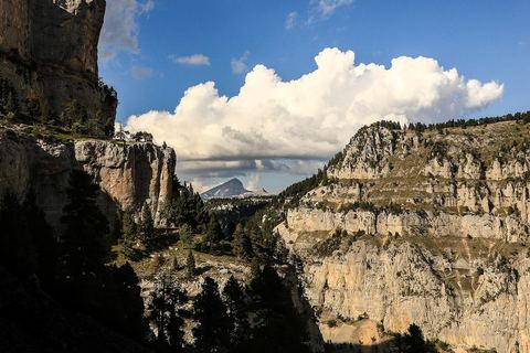 Les falaises du cirque d'Archiane