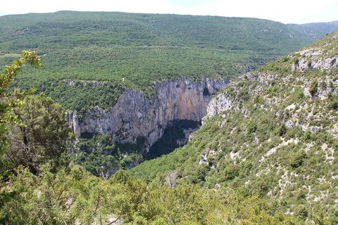 Le grand canyon du Verdon vu depuis le Pas d'Issane